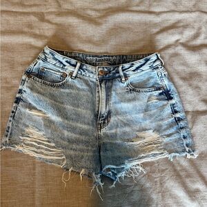 American Eagle Outfitters Light Blue Jean Shorts